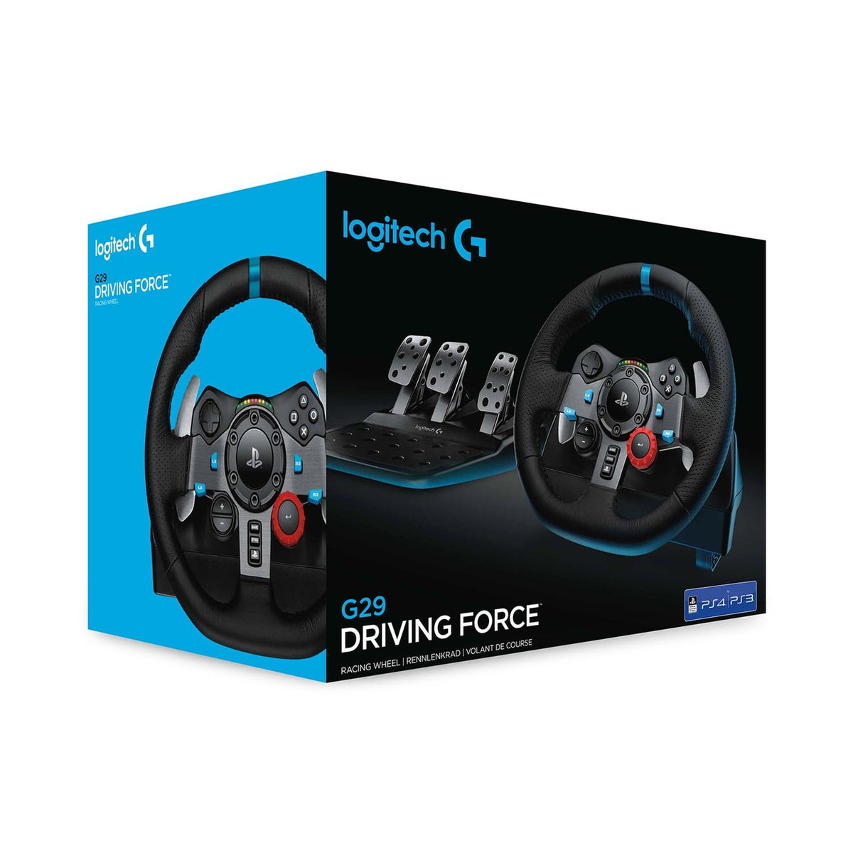 Logitech G29 Driving Force – Rennlenkrad für PS5, PS4 & PC